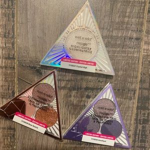 Wet N Wild Mega Glo Eyeshadows and Highlighter